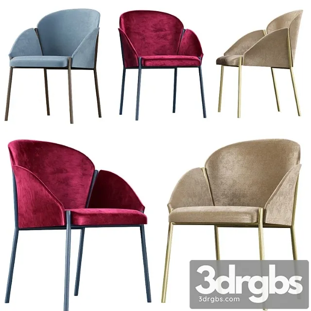 Andrea chair 2 3D Model Download