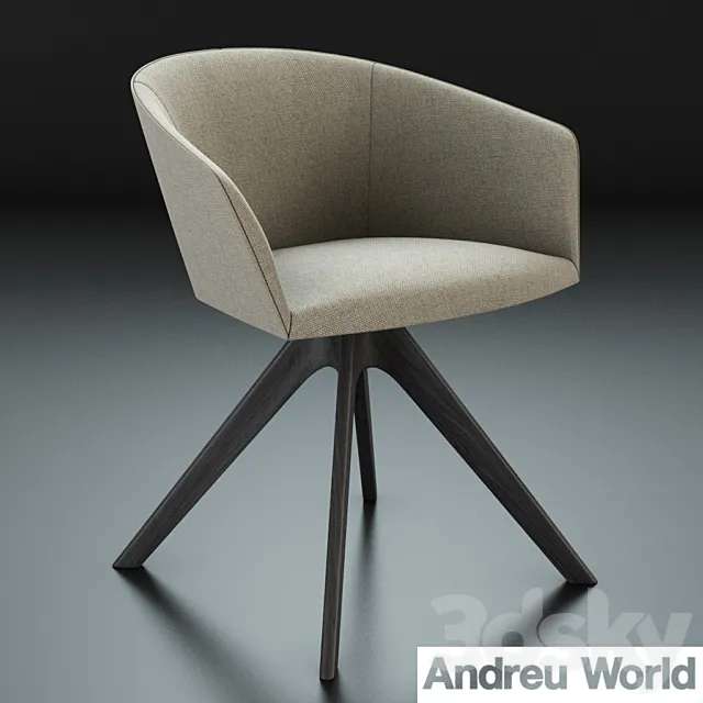 Andreu World Brandy Chair 3DModel
