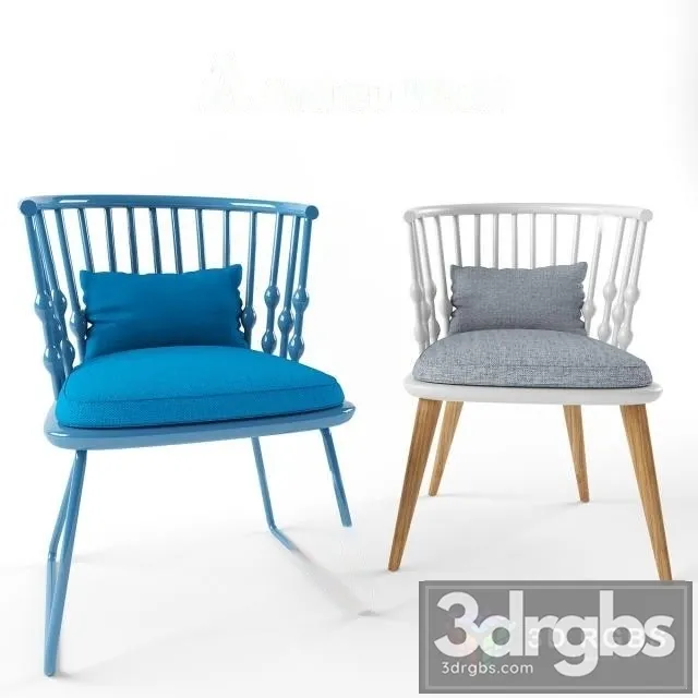 Andreu World Chair 3D Model Download