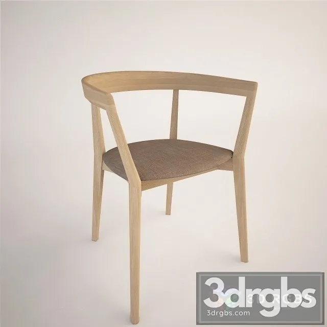 Andreu World New Carola Chair 3D Model Download