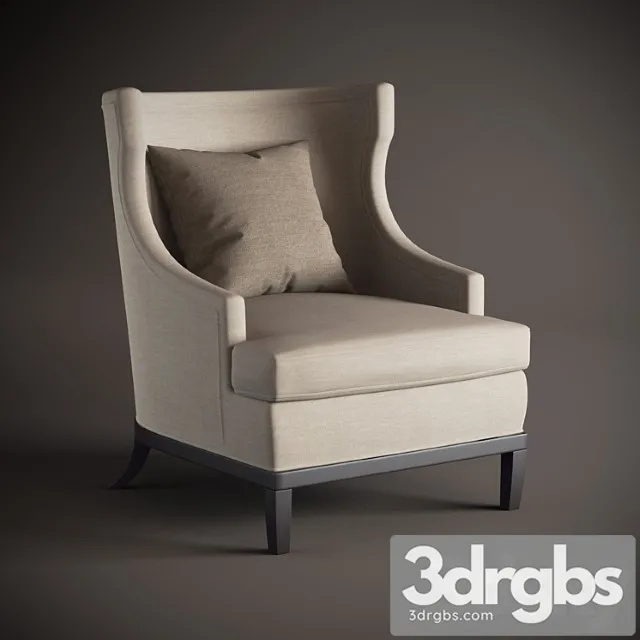 Andrew Martin Northumberland Chair 3D Model Download