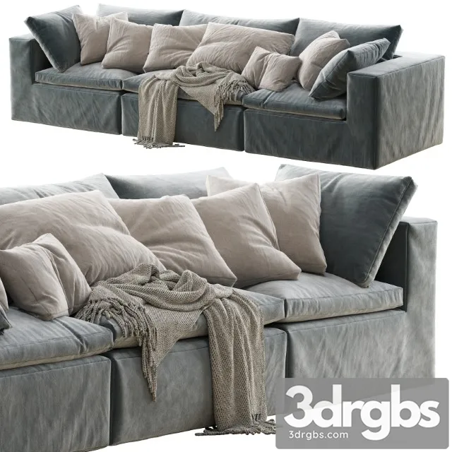 Andrew Martin Truman Junior Gray Linen 3D Model Download Andrew Martin Truman Junior Gray Linen 3D Model Download