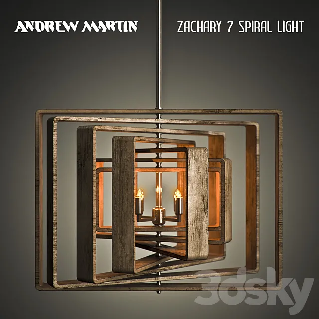Andrew Martin – Zachary 7 Spiral Light – 2015 3D Model Andrew Martin – Zachary 7 Spiral Light – 2015 3D Model