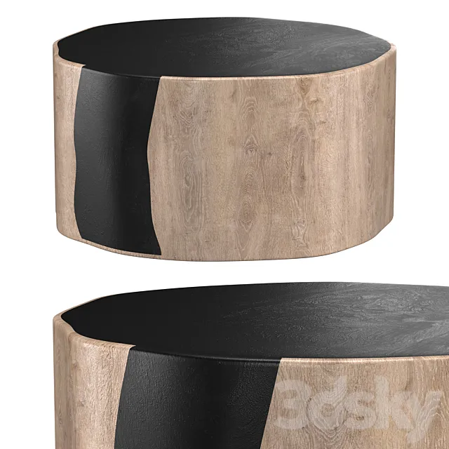 Andrianna Shamaris Side Table 3DModel