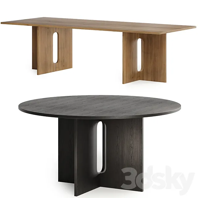 Androgyne dining table 3D Model Androgyne dining table 3D Model