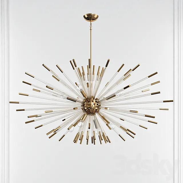 Andromeda Chandelier by Robert Abbey 3D Model