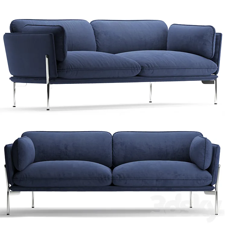 andTradition Cloud Sofa 3D Model Free Download