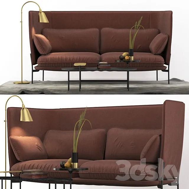 AndTradition Cloud Sofa 3D Model