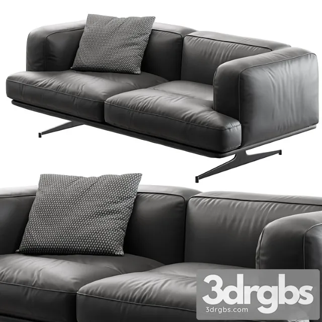 Andtradition Inland 2seat 3D Model Download Andtradition Inland 2seat 3D Model Download