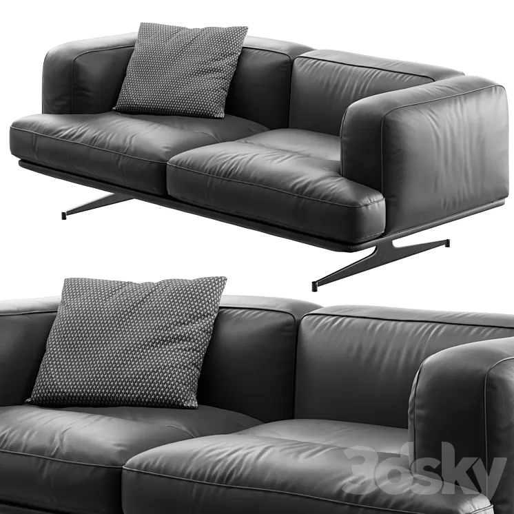 Andtradition Inland 2Seat 3D Model Free Download