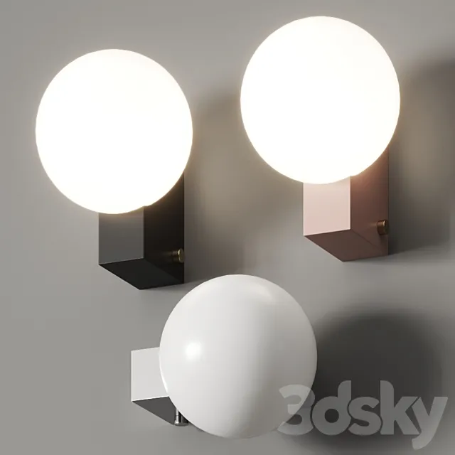 AndTradition Journey Wall Lamp 3DModel