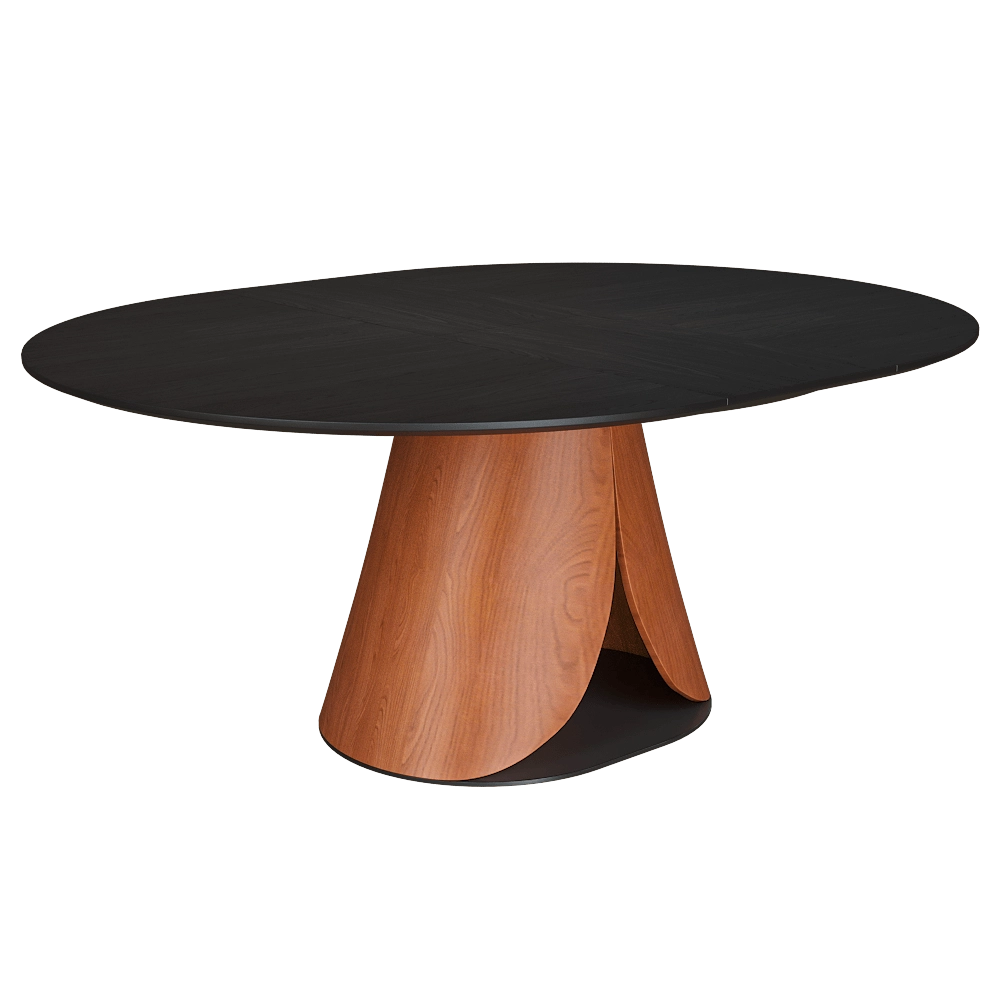 Anesis – Table KAPPA table black finish T167 3D Model