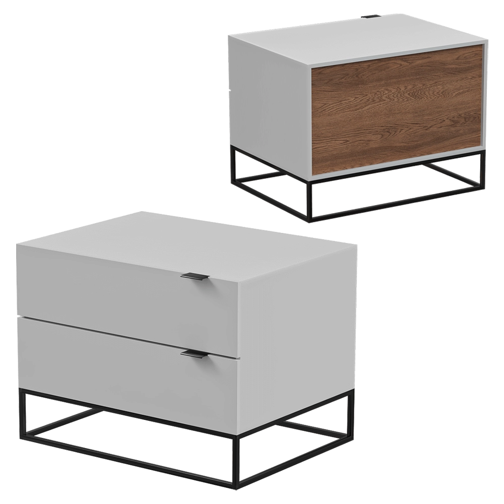 Angel Cerda – Bedside table 7004 3D Model Angel Cerda – Bedside table 7004 3D Model