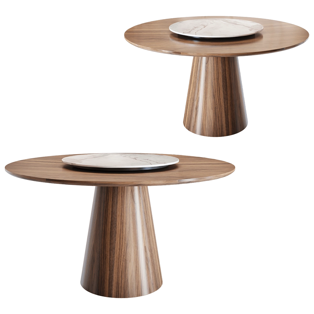 Angel Cerda – Dining table 1016 3D Model Angel Cerda – Dining table 1016 3D Model