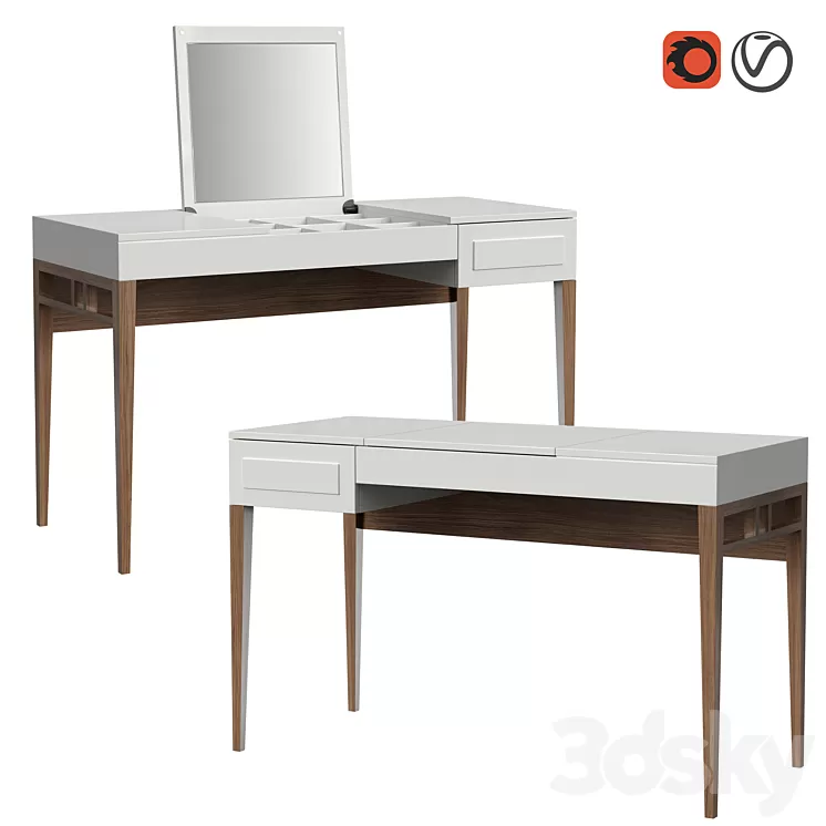 Angel Cerda dressing table CP1709DK 3D Model
