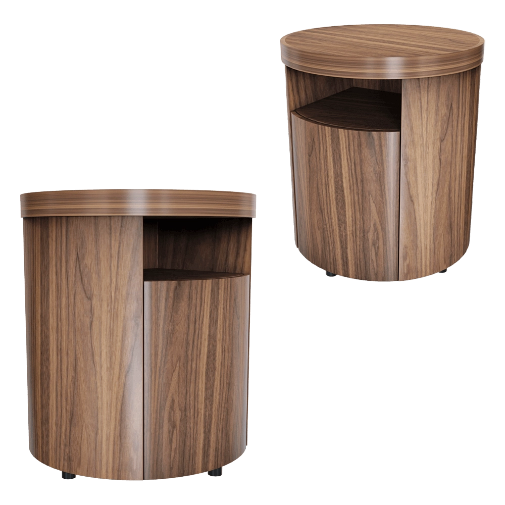 Angel Cerda – Round bedside table 7051 3D Model Angel Cerda – Round bedside table 7051 3D Model