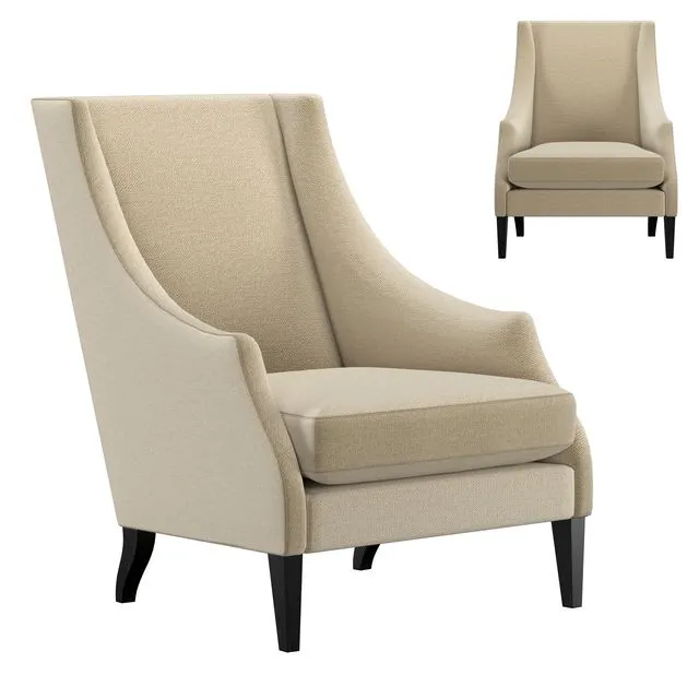 Angel Wing Chair 3D Model Angel Wing Chair 3D Model