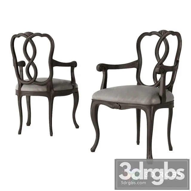 Angelo Capelini Opera Chair 3D Model Download
