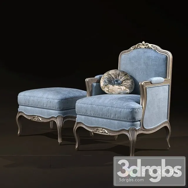 Angelo Cappellini Armchair 3 3D Model Download Angelo Cappellini Armchair 3 3D Model Download