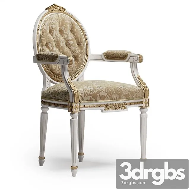 Angelo Cappellini Degas Armchair Art 3D Model Download Angelo Cappellini Degas Armchair Art 3D Model Download
