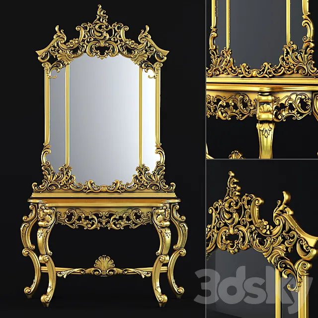 Angelo Cappellini Konsol 3DModel Angelo Cappellini Konsol 3DModel