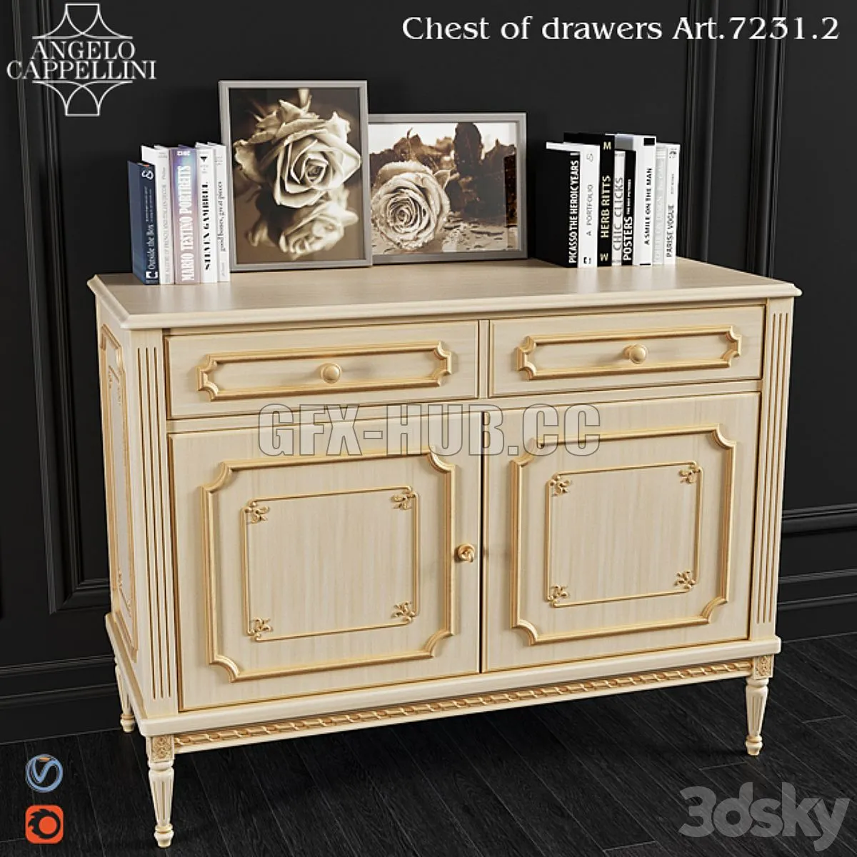 Angelo Cappellini Mantegna 3D Model Angelo Cappellini Mantegna 3D Model