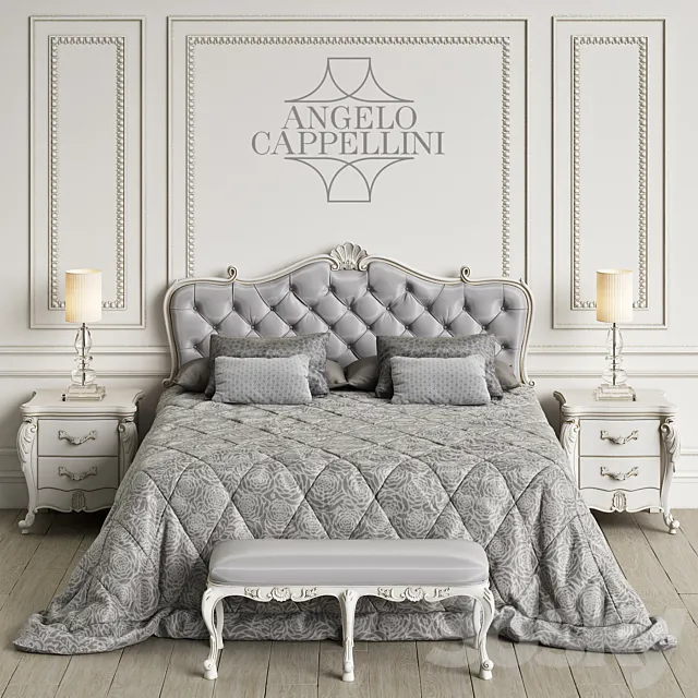 Angelo Cappellini Ponza Bedroom 3DModel