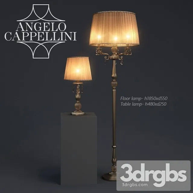 Angelo Cappellini Table Lamp 3D Model Download