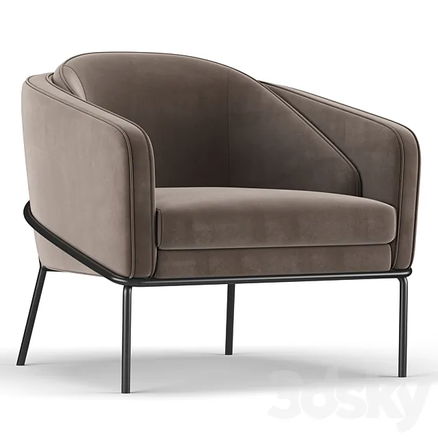 Angelo Lounge Chair 3DModel