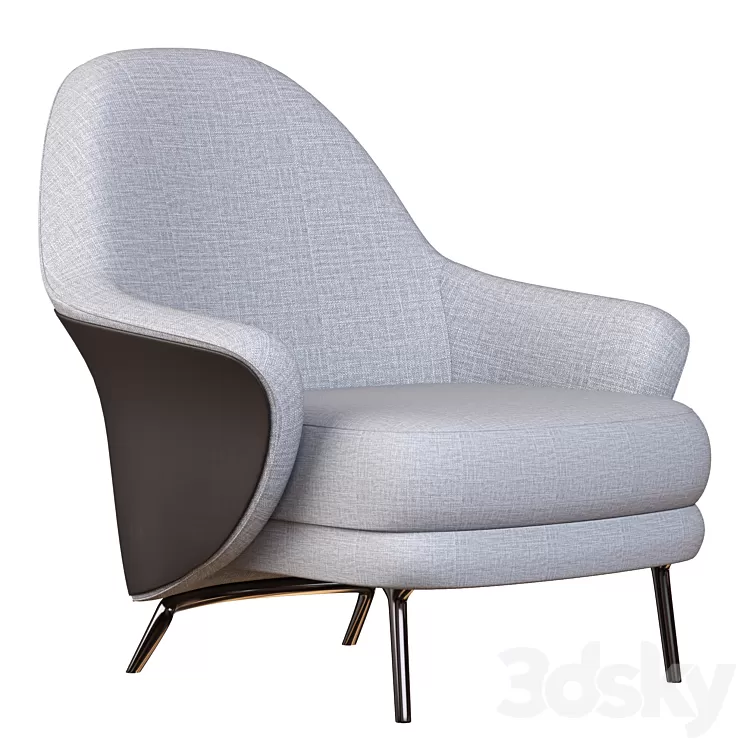 Angie armchair 3D Model Angie armchair 3D Model