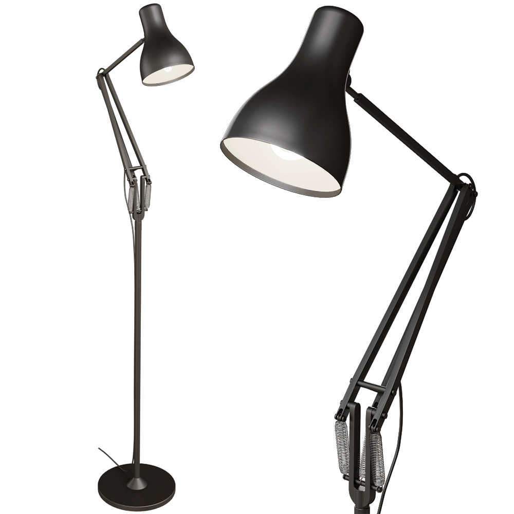 Anglepoise – Floor lamp Type 75 3D Model Anglepoise – Floor lamp Type 75 3D Model