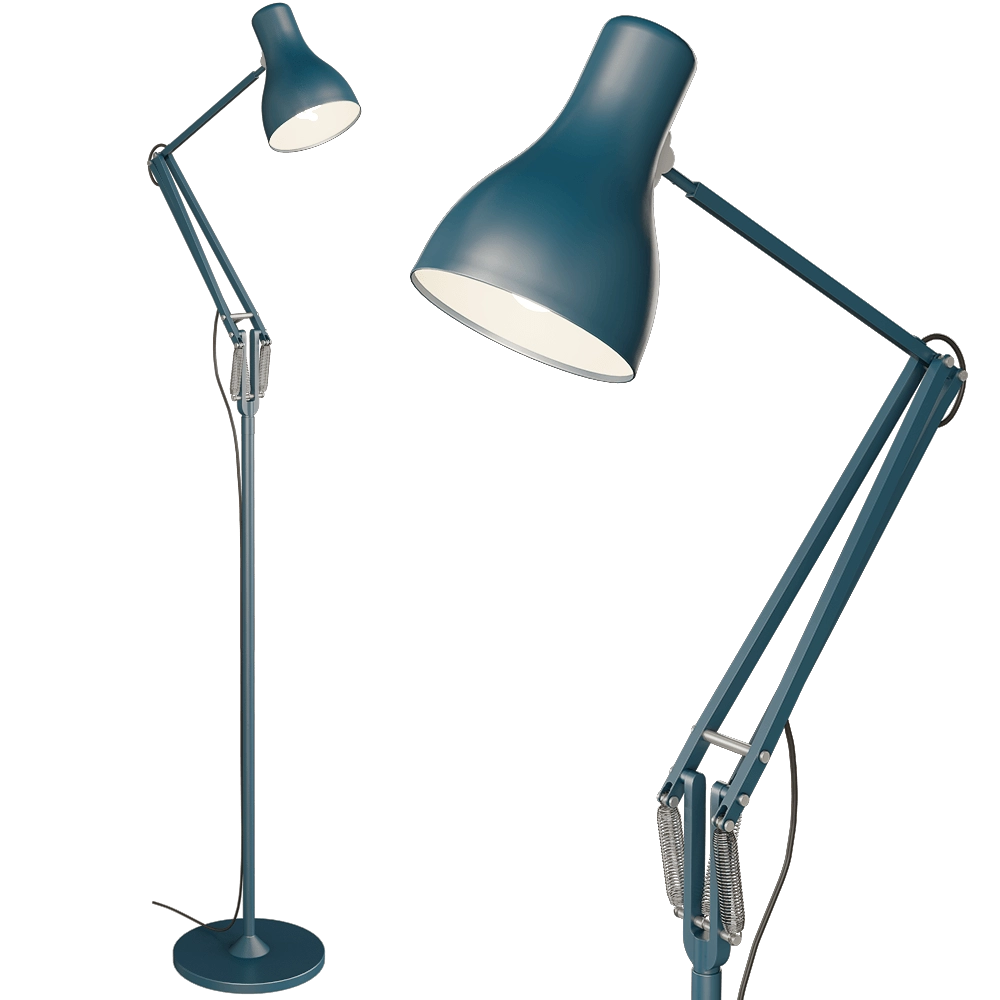 Anglepoise – Floor Lamp Type 75 Margaret Howell Edition 3D Model Anglepoise – Floor Lamp Type 75 Margaret Howell Edition 3D Model