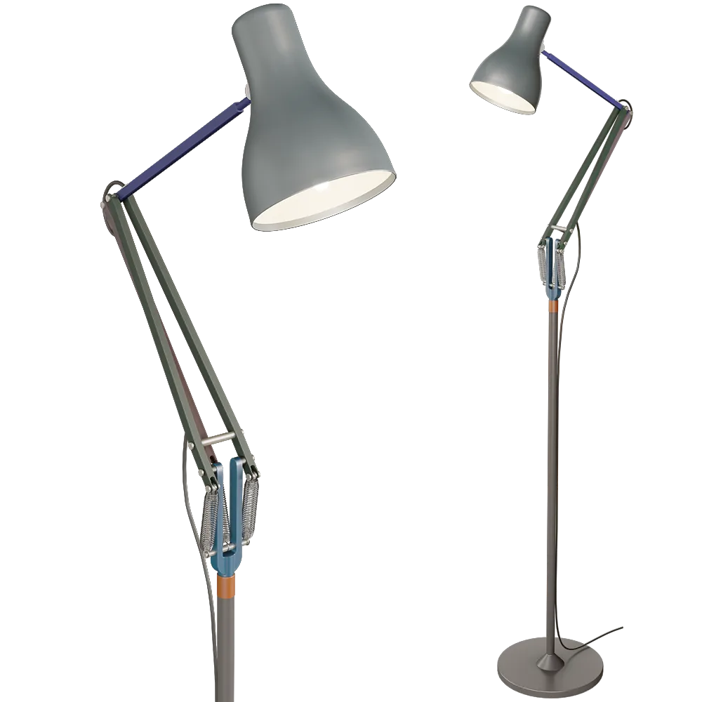 Anglepoise – Floor lamp Type 75 Mini – Paul Smith Edition 2 3D Model Anglepoise – Floor lamp Type 75 Mini – Paul Smith Edition 2 3D Model