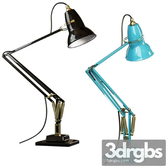 Anglepoise original 1227 ™ brass desk lamp 3D Model Download - 3DSKY ...