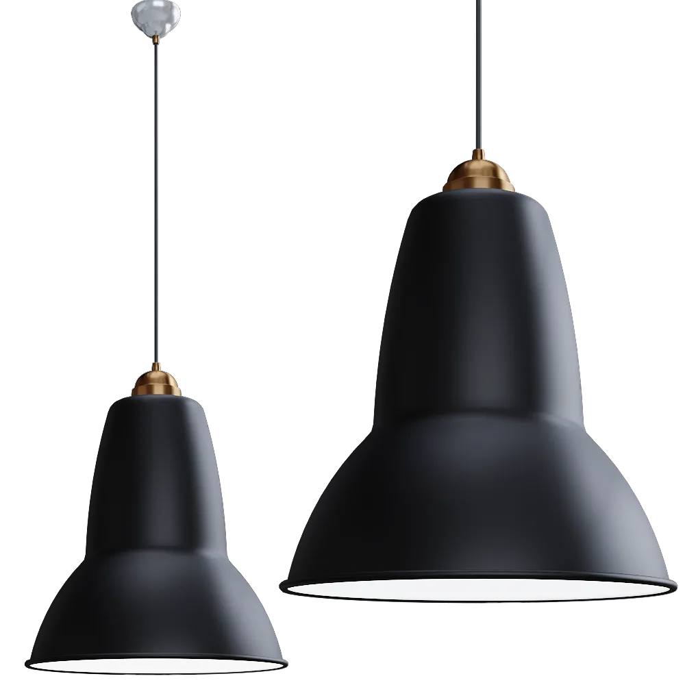 Anglepoise – Pendant lamp Original 1227 Brass Giant 3D Model