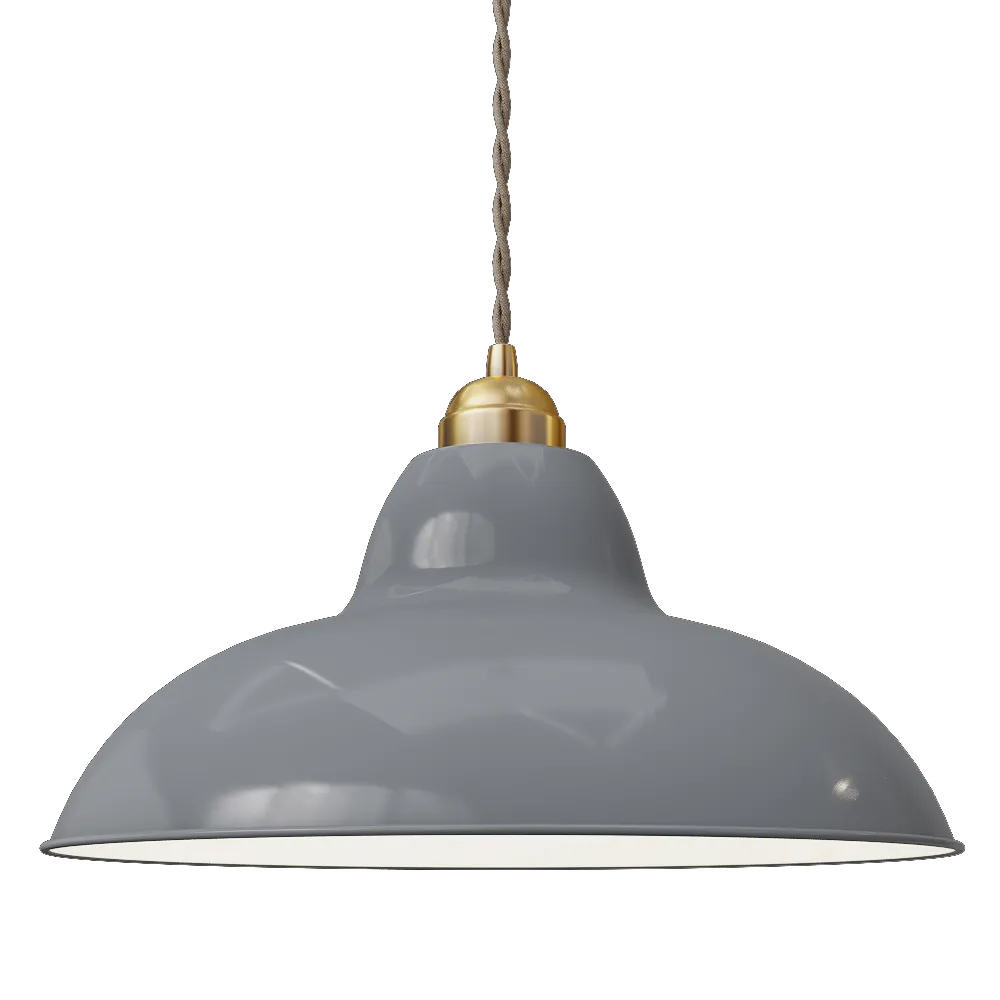 Anglepoise – Pendant lamp Original 1227 Wide Brass Midi 3D Model