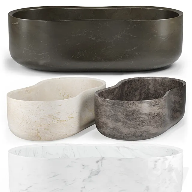 ANIMA | Bathtub by salvatori 3D Model