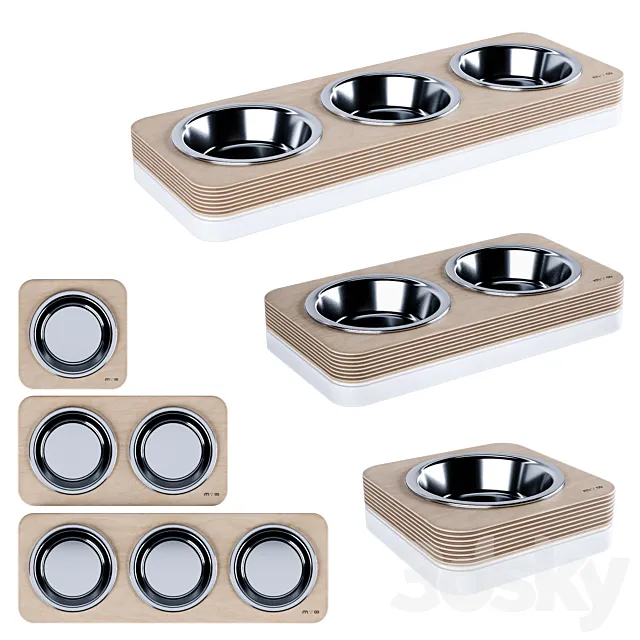 Animal bowl 3D Model Animal bowl 3D Model