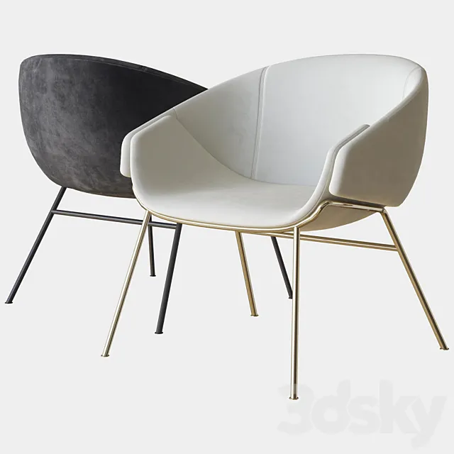 anita armchair sp01 3DModel