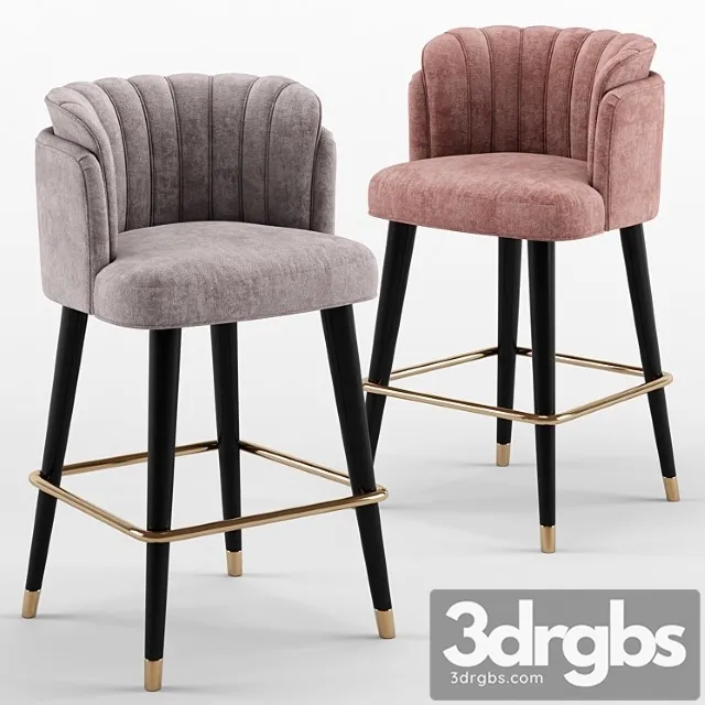 Anita barchair – ottiu 2 3D Model Download