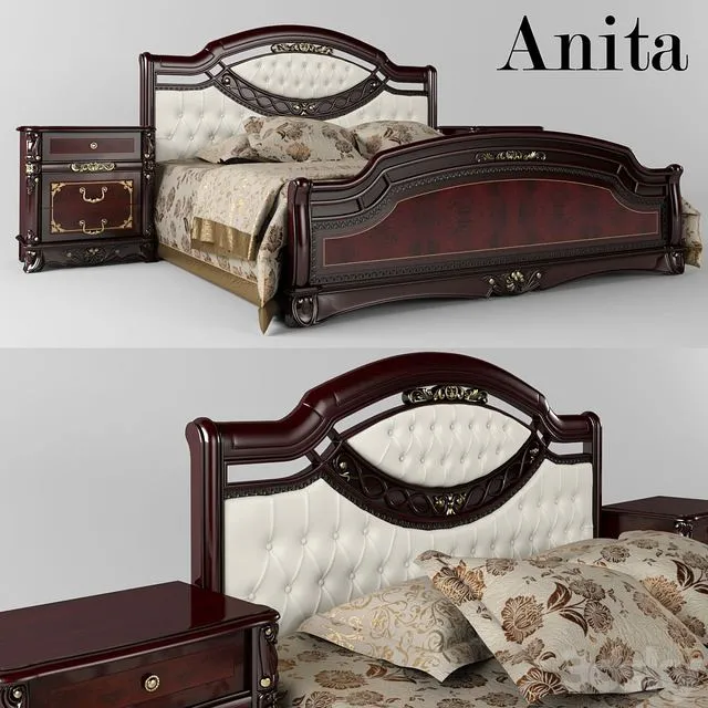 Anita bed 3D Model