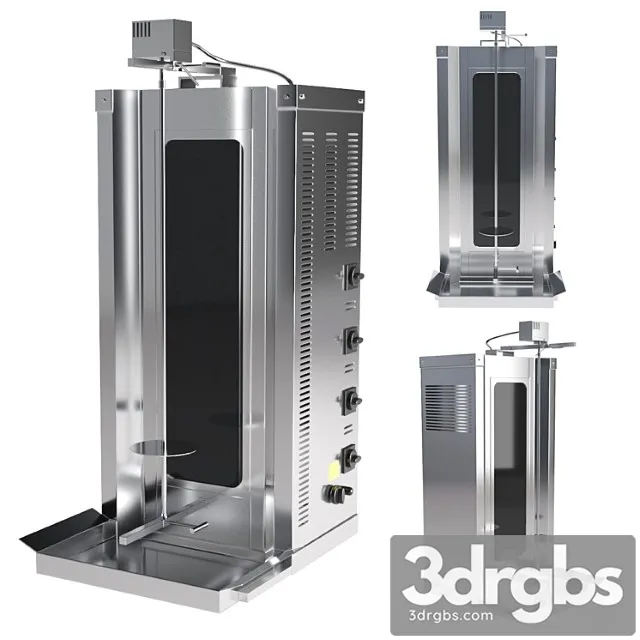 Ankemoller ed50p shawarma machine 2 3D Model Download