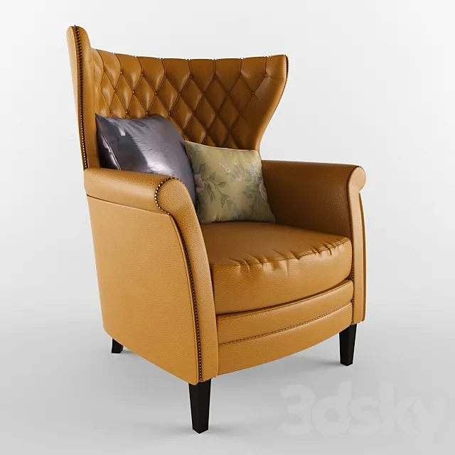 annibale colombo Victoria 90x100x114h 3D Model annibale colombo Victoria 90x100x114h 3D Model