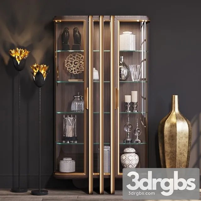 Annibale colombo vitrina e1592 3D Model Download