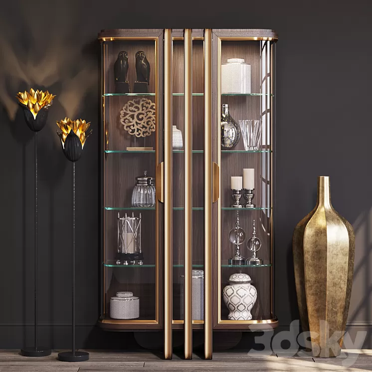 ANNIBALE COLOMBO Vitrina E1592 3D Model
