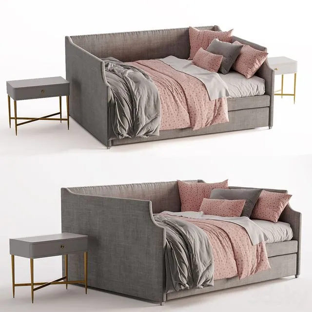 ANNIKA DAYBED 3D Model ANNIKA DAYBED 3D Model