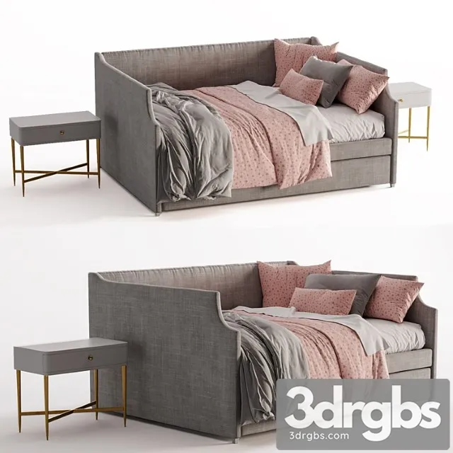 Annika Daybed 3D Model Download Annika Daybed 3D Model Download