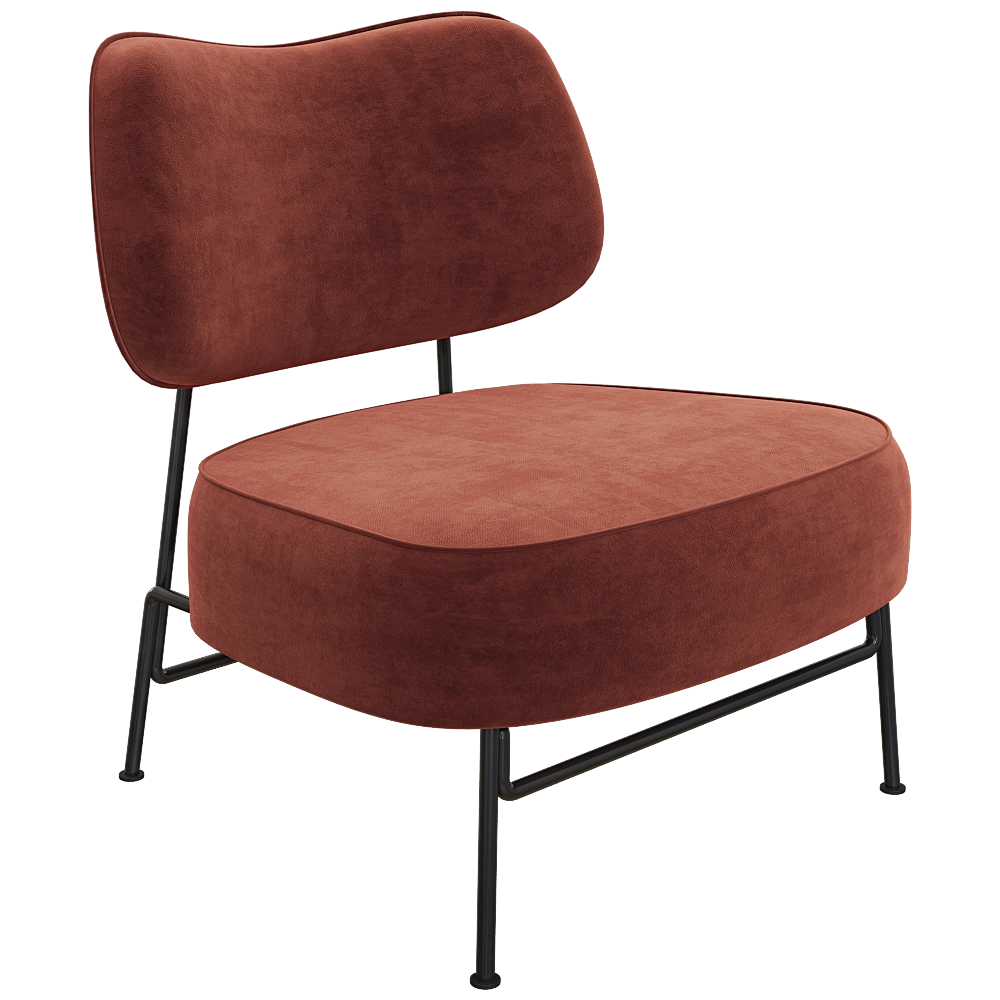 Annud – Lounge chair Kapoor 3D Model