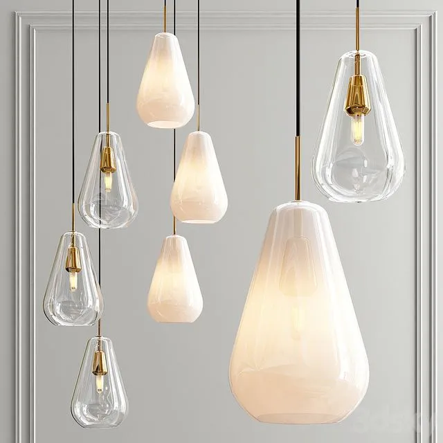 Anoli 1 and 3 Medium by Nuura 3D Model