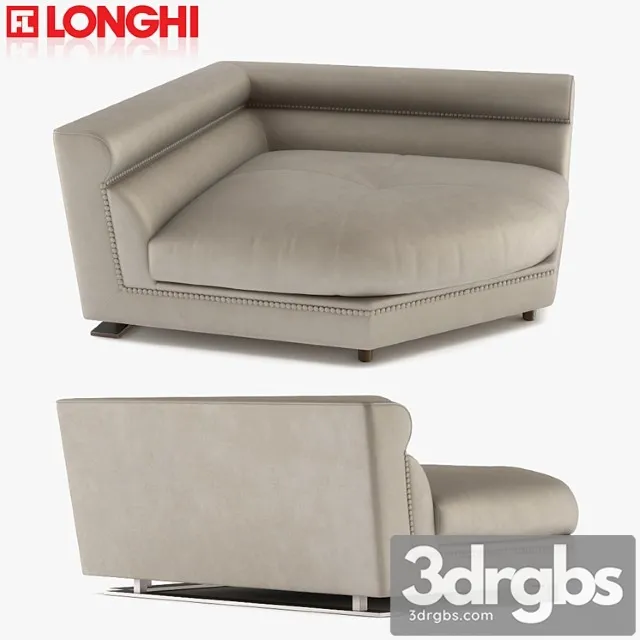 Ansel – longhi – sectional sofa 2 3D Model Download Ansel – longhi – sectional sofa 2 3D Model Download